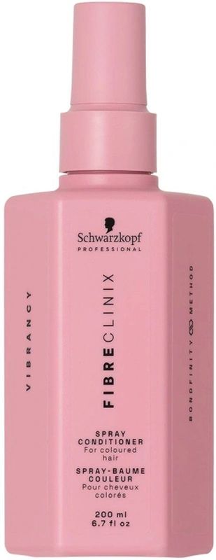 Schwarzkopf - Fibre Clinix Vibrancy - Spray Conditioner - Transparant - 200 ml