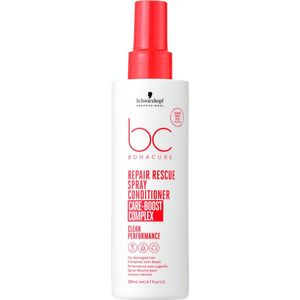 Schwarzkopf - BC Bonacure REPAIR RESCUE - Spray Conditioner - 200 ml - Veganistisch, Hittebescherming tot 230 °C
