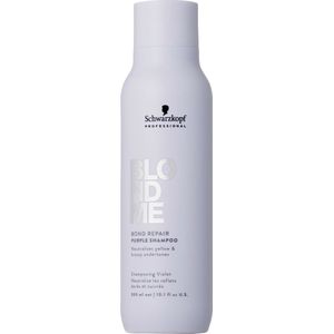 Schwarzkopf Professional - BLONDME Bond Repair - Shampoo - Paars - 300 ml