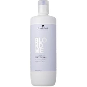 Schwarzkopf Professional - BLONDME Bond Repair Shampoo - Paars - 1 Liter