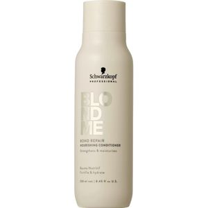 Schwarzkopf - BLONDME Bond Repair Nourishing Conditioner - 250 ml - Veganistische Formule