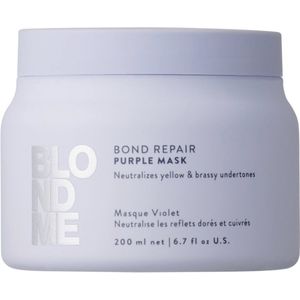 BLONDME - Bond Repair Purple Mask - Haarmasker - Paars - Veganistische Formule
