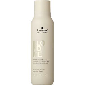 Schwarzkopf Professional - BLONDME Bond Repair Nourishing Shampoo - 300 ml - Veganistisch