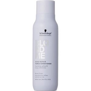 Schwarzkopf Professional - BLONDME Bond Repair Purple Conditioner - 250 ml - Met Amandelolie