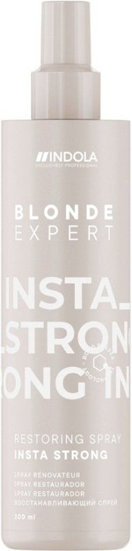 Indola - Blonde Expert InstaStrong - Restoring Spray - 300ml - Beschermt tegen Hitte tot 230°C