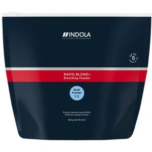 Indola - Rapid Blond 9+ Blue - Volumepoeder - Blauw - 450 gr