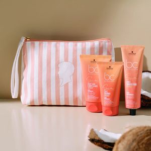 Schwarzkopf - BC Bonacure SUN PROTECT - Pouch - Polyester - 3-in-1 Reiniging 100 ml, 2-in-1 Behandeling 75 ml, 10-in-1 Vloeistof 100 ml