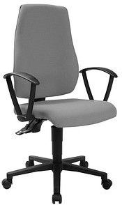 Topstar Bürostuhl MAXX 500, M500RG23 Stoff grau, Gestell schwarz