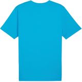 Sportshirts - Lichtblauw - Wit - 100% Katoen (Minimaal 30% Gerecycled)