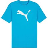 Sportshirts - Lichtblauw - Wit - 100% Katoen (Minimaal 30% Gerecycled)