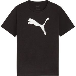 PUMA - Teamrise Logo Jersey - T-shirt - Katoen - Jr voor Jongens