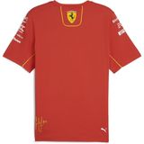 Puma - Sf Sainz - T-shirt - Rood - Korte Mouwen