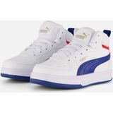 Puma - Caven 2.0 Mid Sneakers - Wit - Imitatieleer - Gerecycled Materiaal