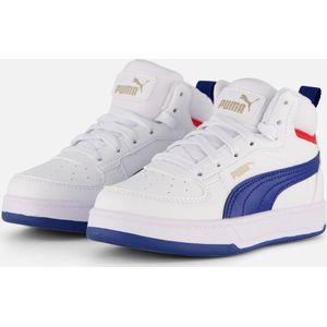 Puma - Caven 2.0 Mid Sneakers - Wit - Imitatieleer - Gerecycled Materiaal