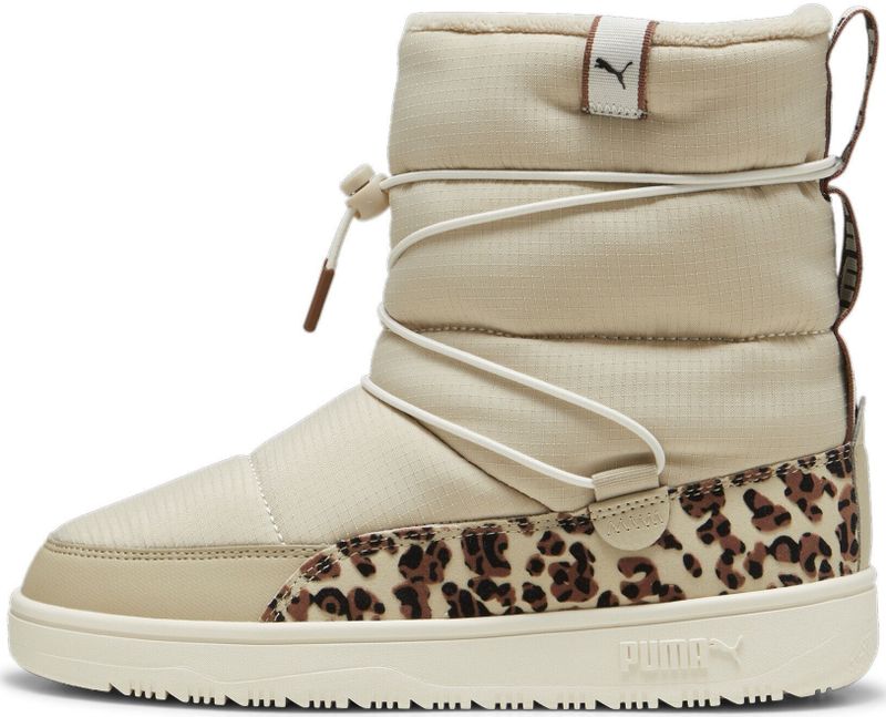 PUMA - Snowbae - Sneaker - Putty - Zwart Bruin - Dames