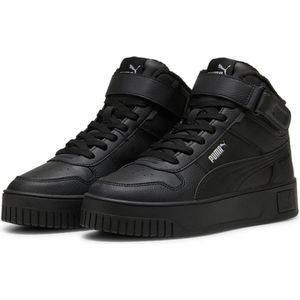 Puma Carina Street Mid Winterized Plateau Sneaker Damen 01 - PUMA black/PUMA black/PUMA silver 39 für Damen, schwarz, Gr. 38 EU