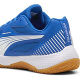 PUMA - Solarflash III - Indoor Sportschoenen - Blauw/Wit - Bovenwerk van gerecycled materiaal