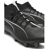 Puma - Ultra 5 Match+ - Voetbalschoenen - Gras/Kunstgras - Zwart/Groen