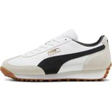 PUMA - Easy Rider Sneakers - Zwart/Wit - Leren Bovenkant