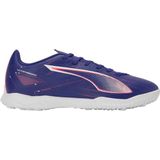 PUMA - Ultra 5 Play Tt - Voetbalschoenen - Lapis Lazuli - Wit - Zonsondergang Glow