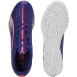 PUMA - Ultra 5 Play Tt - Voetbalschoenen - Lapis Lazuli - Wit - Zonsondergang Glow
