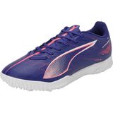 PUMA - Ultra 5 Play Tt - Voetbalschoenen - Lapis Lazuli - Wit - Zonsondergang Glow