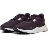 PUMA - Disperse Xt 3 Knit - Hardloopschoenen - Midnight Plum Rosebay - Lage Laarsconstructie
