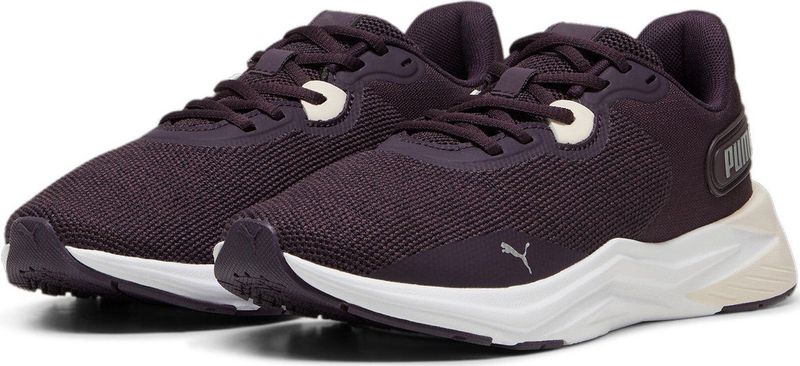 PUMA - Disperse Xt 3 Knit - Hardloopschoenen - Midnight Plum Rosebay - Lage Laarsconstructie