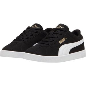 Puma Club II Sneakers Zwart/Wit - Kids Model voor Ouders tussen 4-8 Jaar