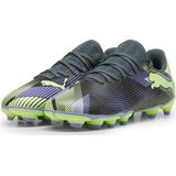 PUMA - Future 7 - Voetbalschoenen - Grijs Paars Groen Wit - Synthetisch