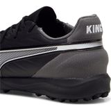PUMA KING MATCH TT voetbalschoenen, Zwart/Grijs/Wit, Maat 28