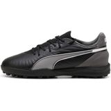 PUMA KING MATCH TT voetbalschoenen, Zwart/Grijs/Wit, Maat 28