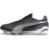 PUMA - KING ULTIMATE FG/AG - Voetbalschoenen - Zwart/Grijs/Wit