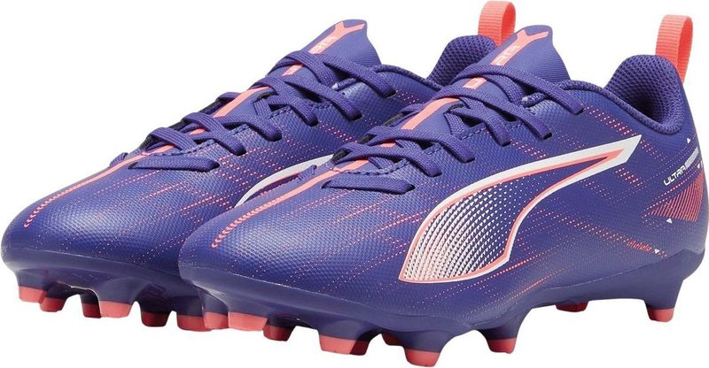 Puma - Ultra 5 Play Fg/ag Jr - Voetbalschoenen - Zwart - Synthetisch