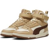 PUMA Rbd Game WTR Sneaker - Alpine Snow Haute Coffee - Tumble Leer - Mid Laars