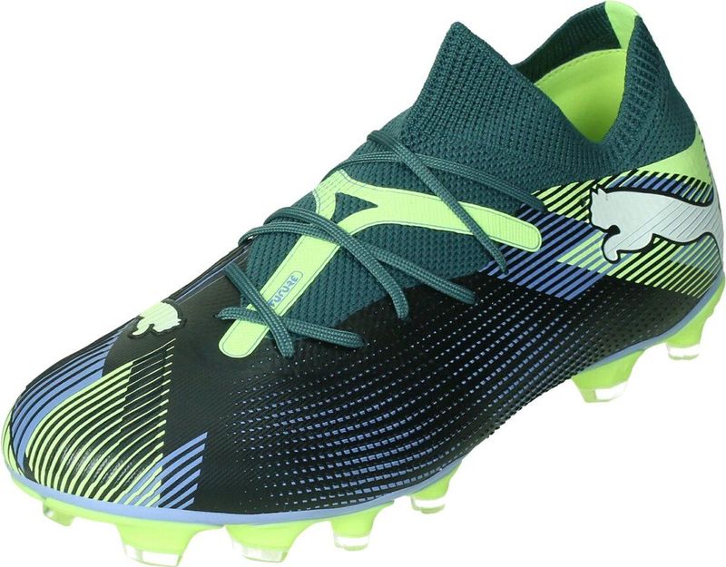 Puma - Future 7 Match - Voetbalschoenen - Zwart - DYNAMIC MOTION SYSTEM, FUZIONFIT Bovenwerk