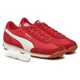 PUMA - Easy Rider - Sneakers - Rood/Wit - Textiel/Suède