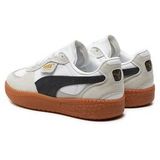 PUMA - Palermo - Sneakers - Wit/Zwart - Leer/Textiel/Rubber