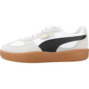 PUMA - Palermo Moda - Sneakers - Zwart/Wit - Leer/Synthetisch