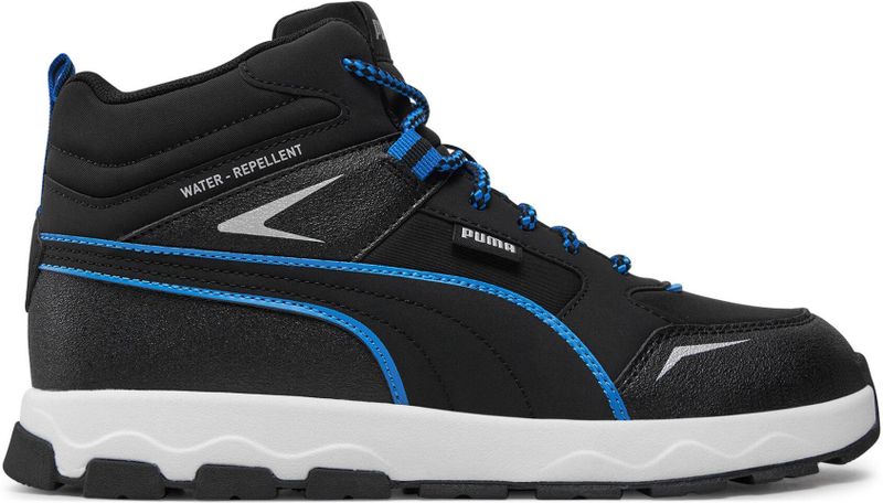 PUMA - Evolve Trail - Sneakers - Blauw/Zwart - Synthetisch Bovenwerk