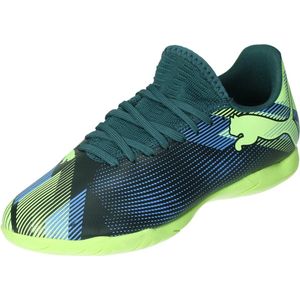 Puma - Future 7 Play It Jr - Zaalschoenen - Blauw/Zwart - Synthetisch