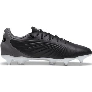 Puma - King Match Mxsg - Voetbalschoenen - Zwart - Synthetisch Leer