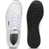 PUMA - St Runner V4 L - Sneakers - Puma White - Gecoat Leer
