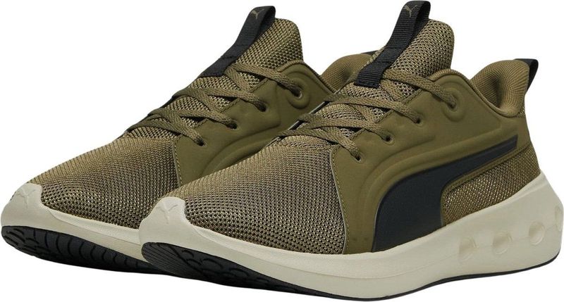 PUMA - Softride Carson - Hardloopschoen - Puma Olive PUMA Black Desert Dust