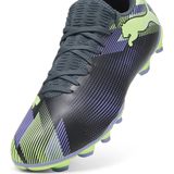 PUMA - Future 7 Play - Voetbalschoenen - Grijs Paars Groen Wit - Synthetisch
