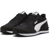 PUMA - ST Runner v4 - Sneakers - Puma Black-Puma White - Suède en Nylon