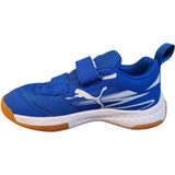 PUMA - Varion II - Korfbalschoenen - Blauw/Wit - Gerecycled Materiaal