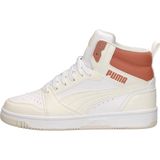 Puma - Rebound v6 - Sneakers Hoog - Gebroken Wit