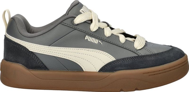 Sneakers - Park Lifestyle - Zwart - Leer en Imitatieleer