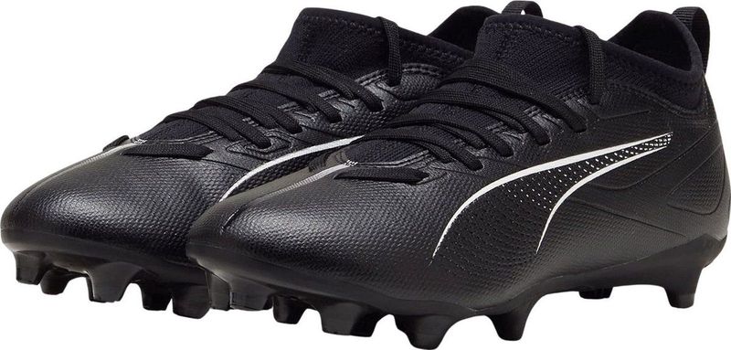 Puma - Ultra 5 Match Fg/ag Jr - Voetbalschoenen - Zwart - Synthetisch